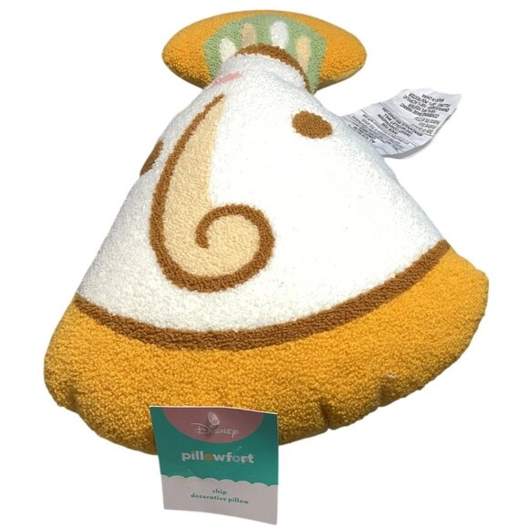 Disney Princess Belle Sidekick Chip Kids Decorative Pillow Pillowfort - Picture 4 of 7